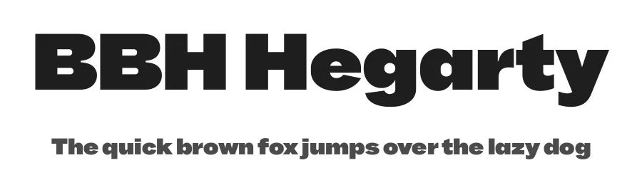 BBH Hegarty by Studio DRAMA — Sans Serif Font