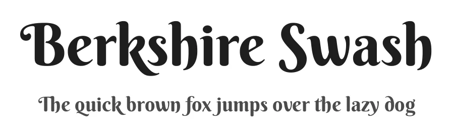 Berkshire Swash by Astigmatic — Script Handwritten Font