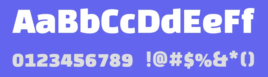 Black Han Sans by Zess Type — Sans Serif Font — thumbnail 3
