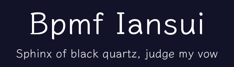 Bpmf Iansui by But Ko — Script Handwritten Font — thumbnail 2
