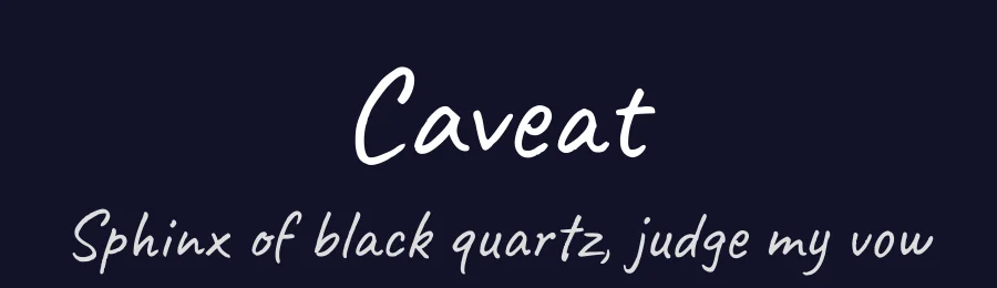 Caveat by Impallari Type — Script Handwritten Font — thumbnail 2