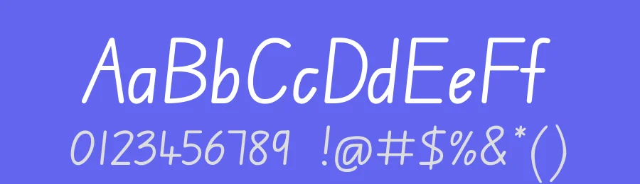 Edu NSW ACT Foundation by Tina Anderson, Corey Anderson — Script Handwritten Font — thumbnail 3