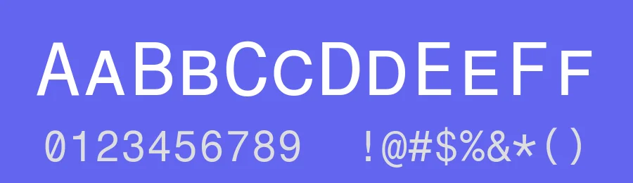 Fragment Mono SC by Wei Huang, URW Design Studio — Sans Serif Font — thumbnail 3