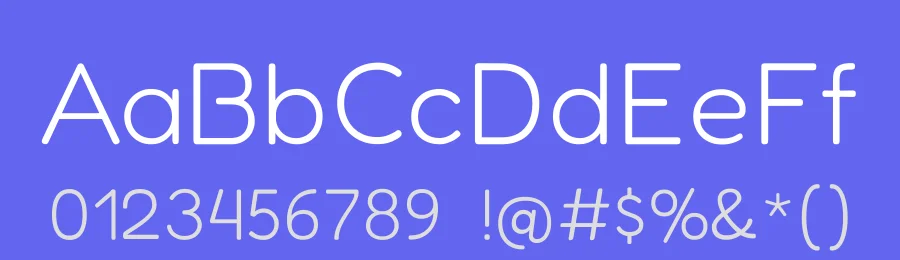 Fredoka by Milena Brandão, Hafontia — Sans Serif Font — thumbnail 3