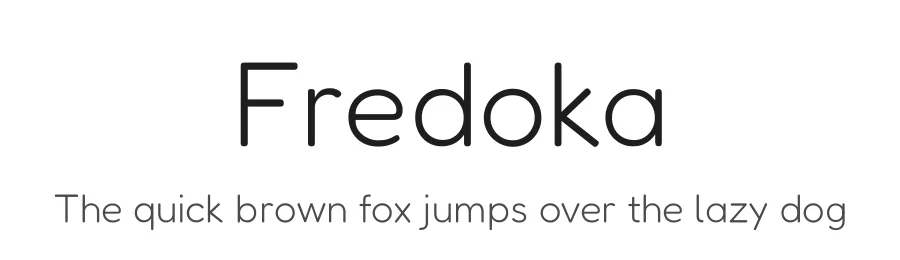 Fredoka by Milena Brandão, Hafontia — Sans Serif Font