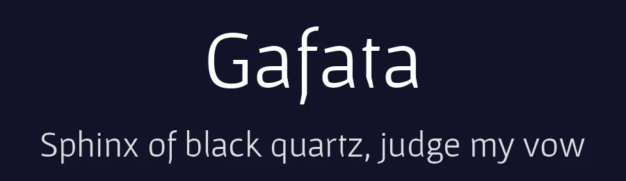 Gafata by Lautaro Hourcade — Sans Serif Font — thumbnail 2