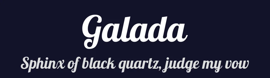Galada by Black Foundry — Display Font — thumbnail 2