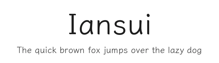 Iansui by But Ko — Script Handwritten Font