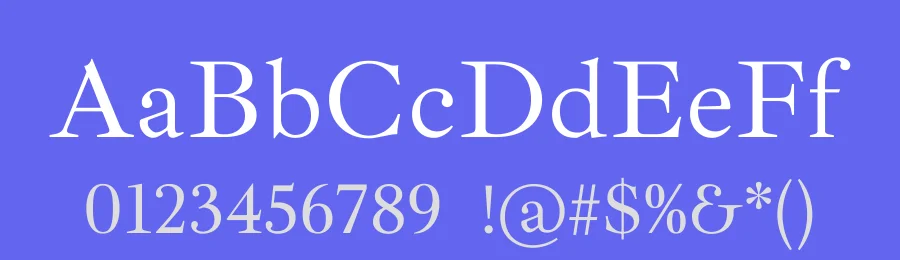 Ibarra Real Nova by José María Ribagorda, Octavio Pardo — Serif Font — thumbnail 3