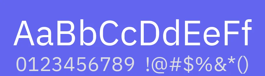 IBM Plex Sans Devanagari by Mike Abbink, Bold Monday — Sans Serif Font — thumbnail 3