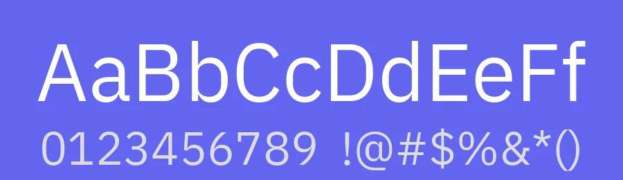 IBM Plex Sans JP by Mike Abbink, Bold Monday — Sans Serif Font — thumbnail 3