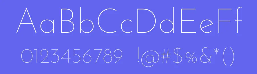 Josefin Sans by Santiago Orozco — Sans Serif Font — thumbnail 3