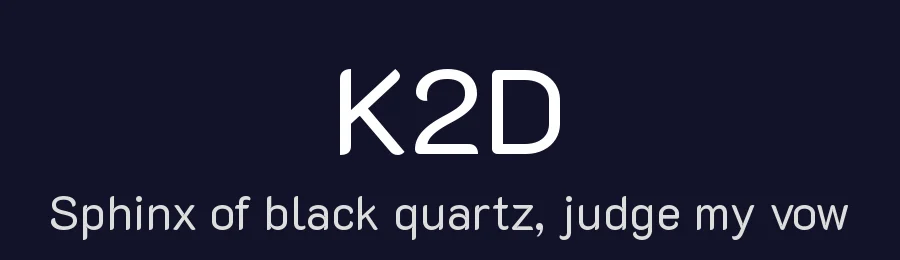 K2D by Cadson Demak — Sans Serif Font — thumbnail 2