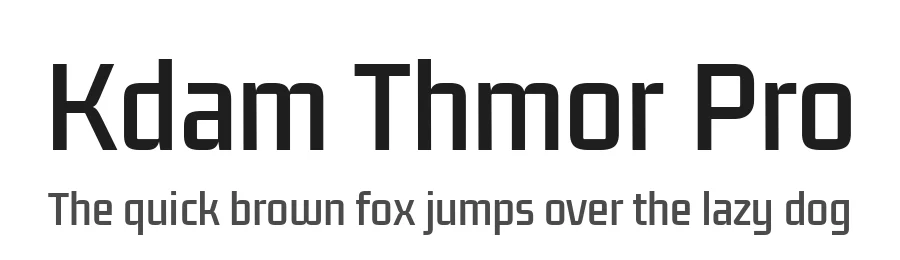 Kdam Thmor Pro by Tep Sovichet, Hak Longdey — Sans Serif Font