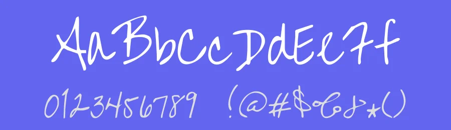 Liu Jian Mao Cao by Liu Zhengjiang, Kimberly Geswein, ZhongQi — Script Handwritten Font — thumbnail 3