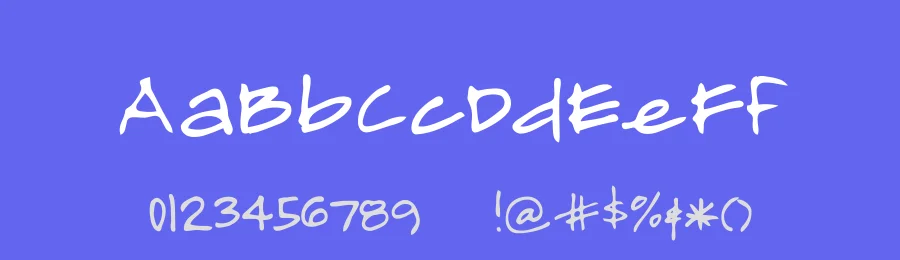 Long Cang by Chen Xiaomin — Script Handwritten Font — thumbnail 3