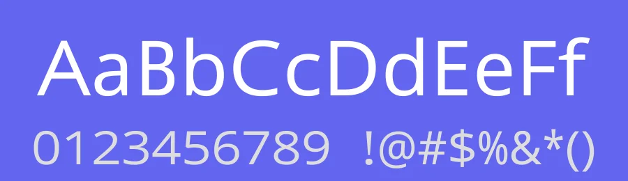 Lunasima by The DocRepair Project, Google — Sans Serif Font — thumbnail 3