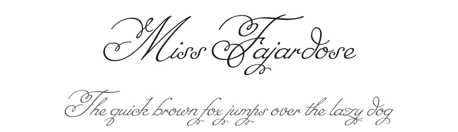 Miss Fajardose by Sudtipos — Script Handwritten Font