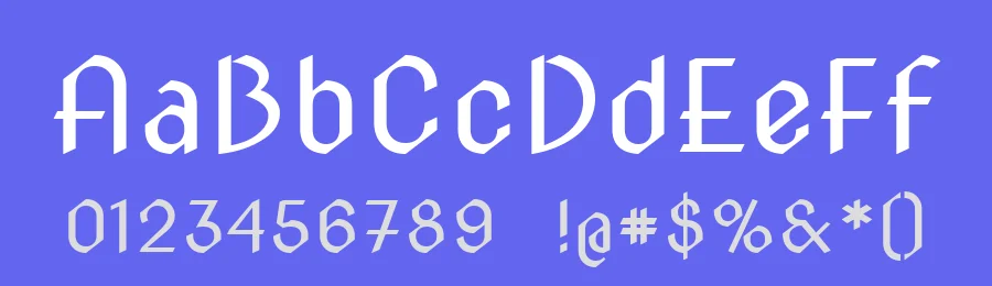 Nova Cut by Wojciech Kalinowski — Display Font — thumbnail 3