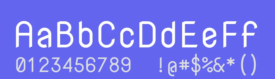 Nova Mono by Wojciech Kalinowski — Monospace Font — thumbnail 3