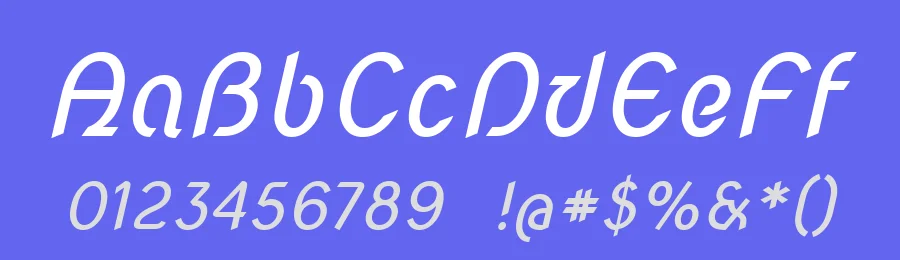 Nova Script by Wojciech Kalinowski — Display Font — thumbnail 3