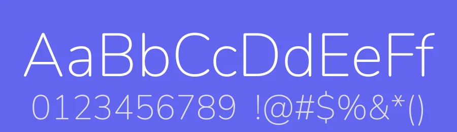 Nunito by Vernon Adams, Cyreal, Jacques Le Bailly — Sans Serif Font — thumbnail 3