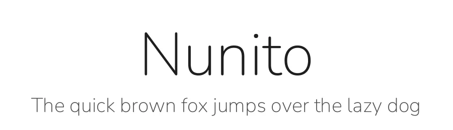 Nunito by Vernon Adams, Cyreal, Jacques Le Bailly β Sans Serif Font