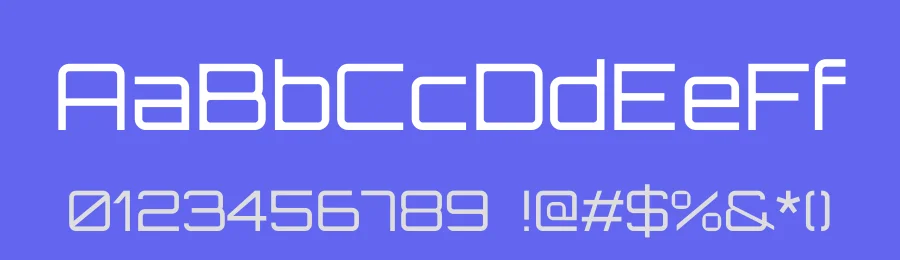 Orbitron by Matt McInerney — Sans Serif Font — thumbnail 3
