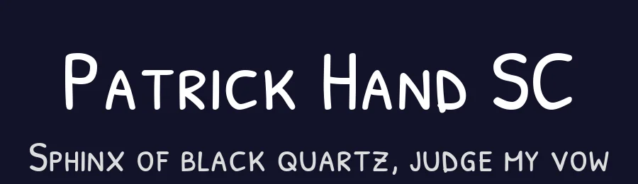 Patrick Hand SC by Patrick Wagesreiter — Script Handwritten Font — thumbnail 2