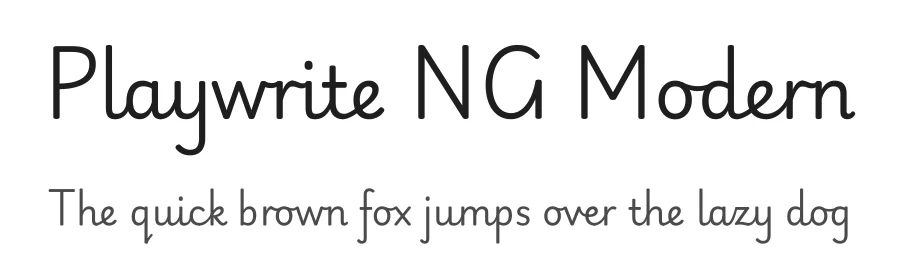 Playwrite NG Modern by TypeTogether, Veronika Burian, José Scaglione — Script Handwritten Font