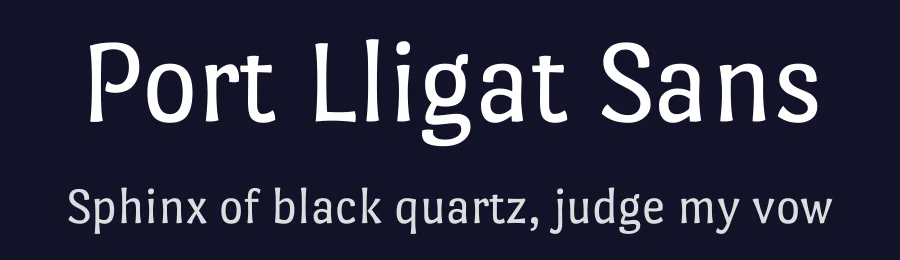 Port Lligat Sans by Tipo — Sans Serif Font — thumbnail 2