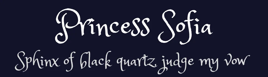 Princess Sofia by Tart Workshop — Script Handwritten Font — thumbnail 2