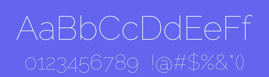 Raleway by Matt McInerney, Pablo Impallari, Rodrigo Fuenzalida — Sans Serif Font — thumbnail 3