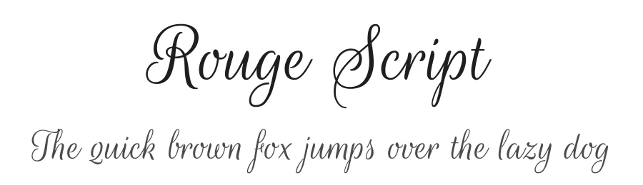 Rouge Script by Sabrina Mariela Lopez — Script Handwritten Font