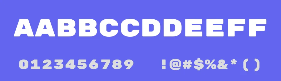 Rubik Mono One by Hubert and Fischer — Sans Serif Font — thumbnail 3