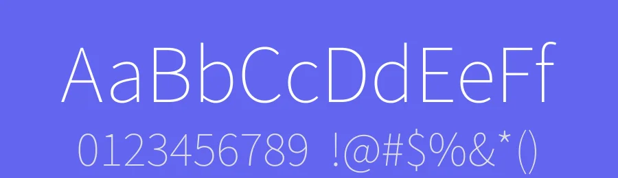 Source Sans 3 by Paul D. Hunt — Sans Serif Font — thumbnail 3