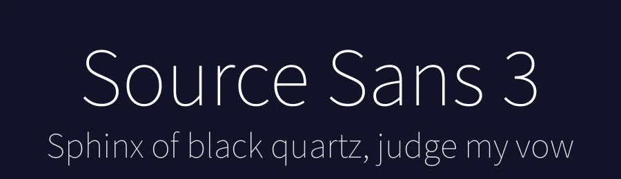 Source Sans 3 by Paul D. Hunt — Sans Serif Font — thumbnail 2
