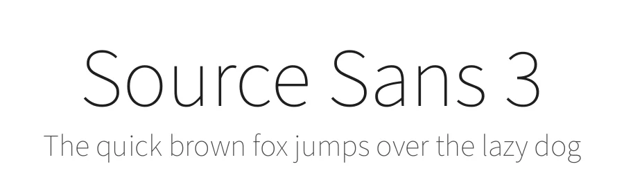 Source Sans 3 by Paul D. Hunt — Sans Serif Font