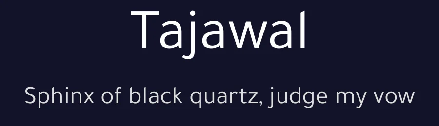 Tajawal by Boutros Fonts, Mourad Boutros, Soulaf Khalifeh — Sans Serif Font — thumbnail 2