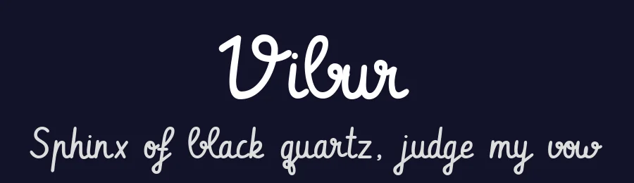 Vibur by Johan Kallas — Script Handwritten Font — thumbnail 2