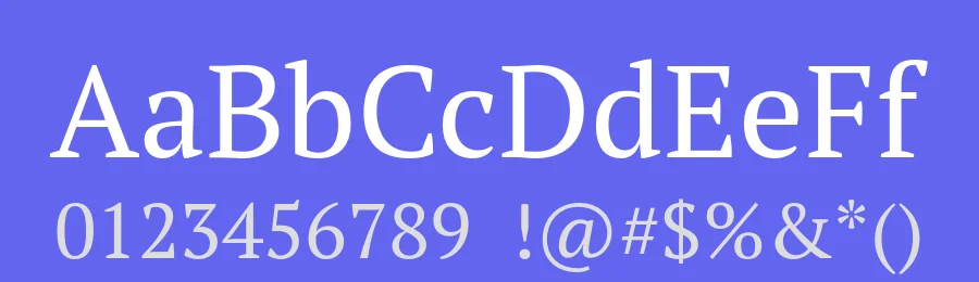 ABGRSerif by kenmcd, someone in BGR — Serif Font — thumbnail 3