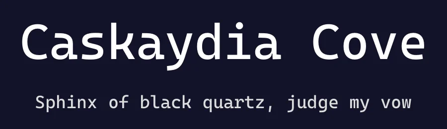 Caskaydia Cove by Aaron Bell — Display Font — thumbnail 2