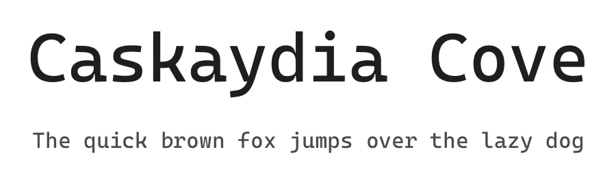 Caskaydia Cove by Aaron Bell — Display Font