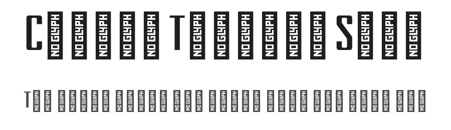 Clarke Titling Sans — Sans Serif Font