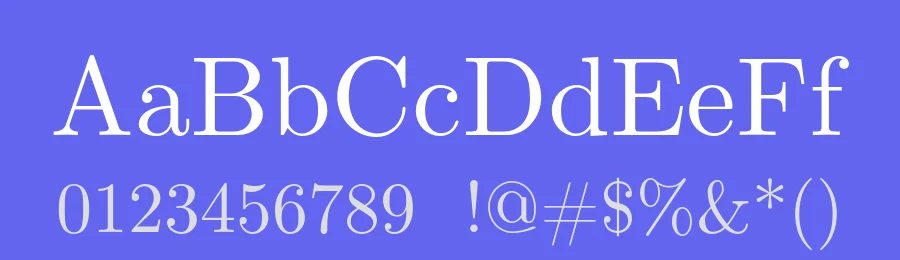 CMUO Serif — Serif Font — thumbnail 3
