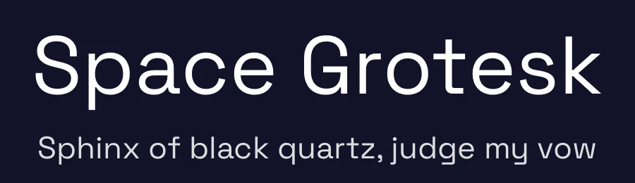 Space Grotesk by Florian Karsten — Sans Serif Font — thumbnail 2
