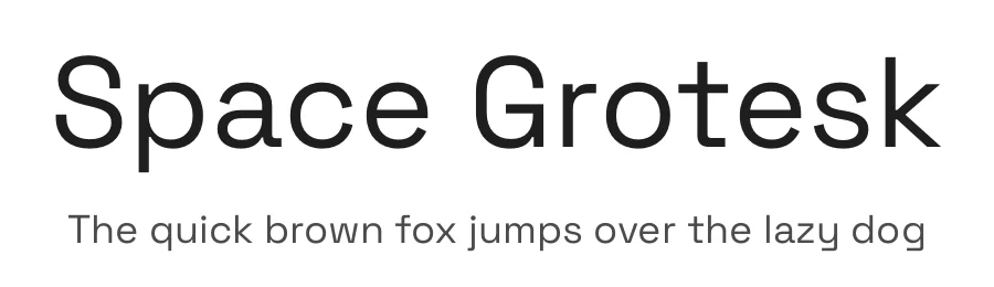 Space Grotesk by Florian Karsten — Sans Serif Font