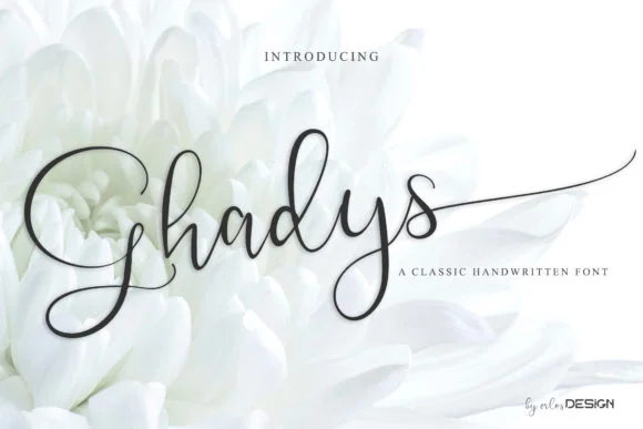 Ghadys Font by erlosDESIGN — Script Handwritten Font