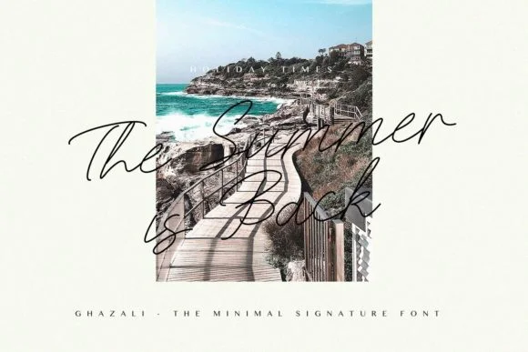 Ghazali Font by Graphicfresh — Script Handwritten Font — thumbnail 2