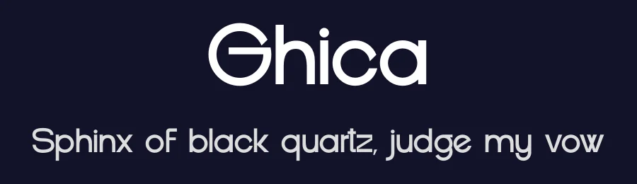 Ghica by Ronny Studio — Sans Serif Font — thumbnail 2